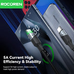 Rocoren 100W USB-C Fast Charge Cable
