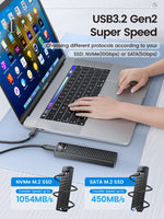 ORICO Tool-Free M.2 NVMe SSD External Enclosure