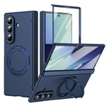 Samsung Galaxy Z Fold 6 Protective Case with 360 Degree Rotating Ring Holder