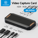 Hagibis 4K HDMI Video Capture Card