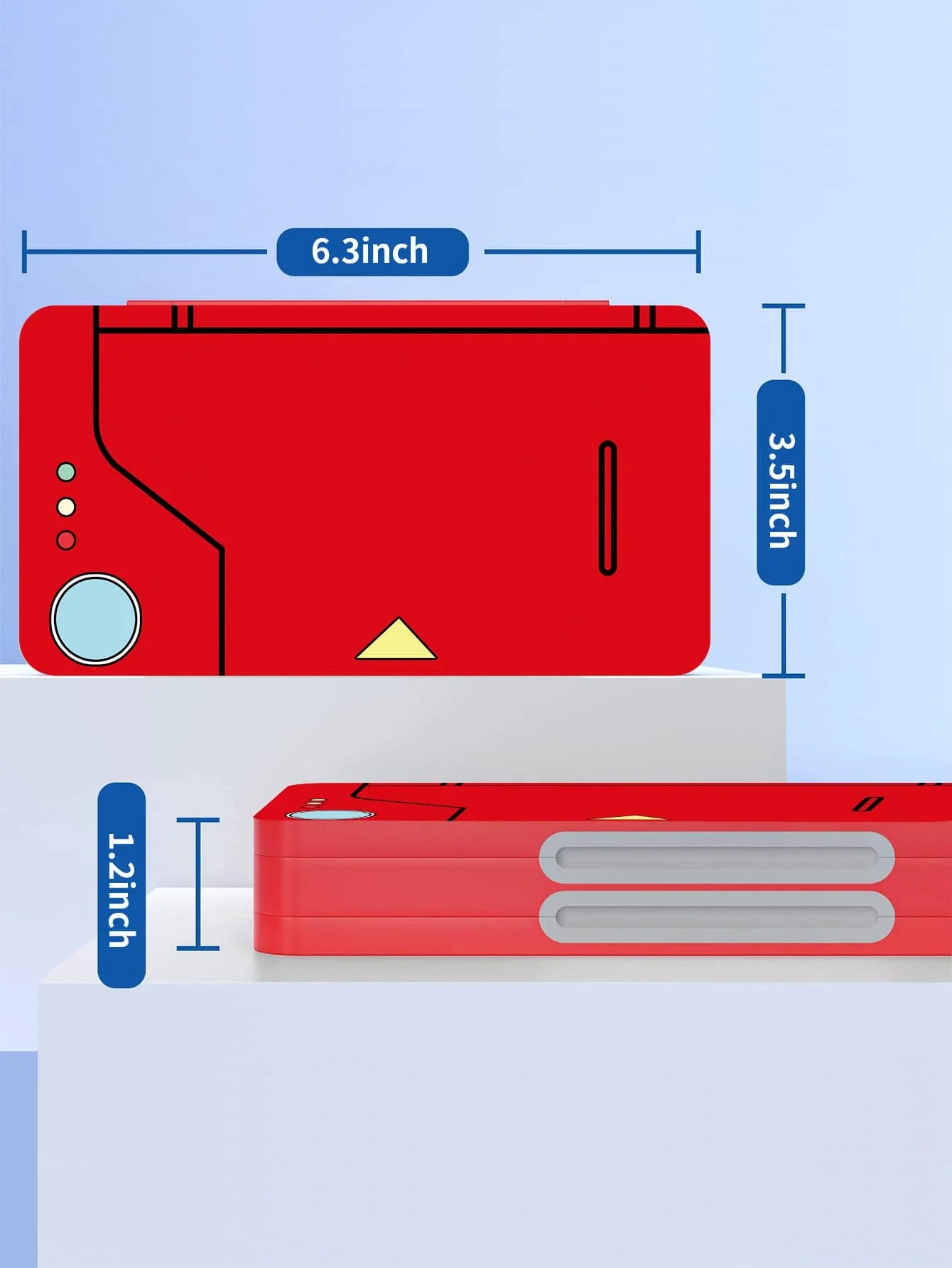 48-Slot Magnetic Storage Box for Nintendo Switch Game Cards
