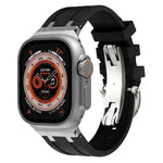 Apple Watch Flexible Rubber Band with Secure Clasp