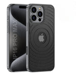 Luxury Electroplated Leather Case for iPhone 16 Series