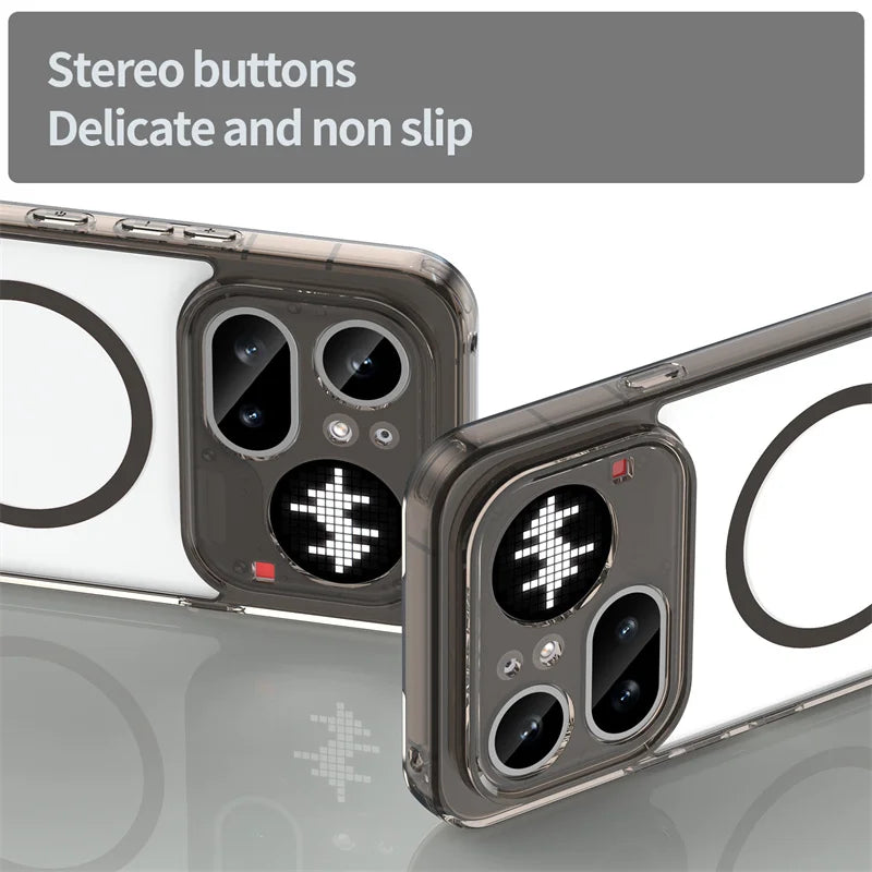 Clear Flexible Magnetic Case for Nothing Phone 4a / 4a Pro