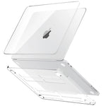Crystal Clear Hard Shell Laptop Case with Anti-Yellowing Protection for MacBook Neo