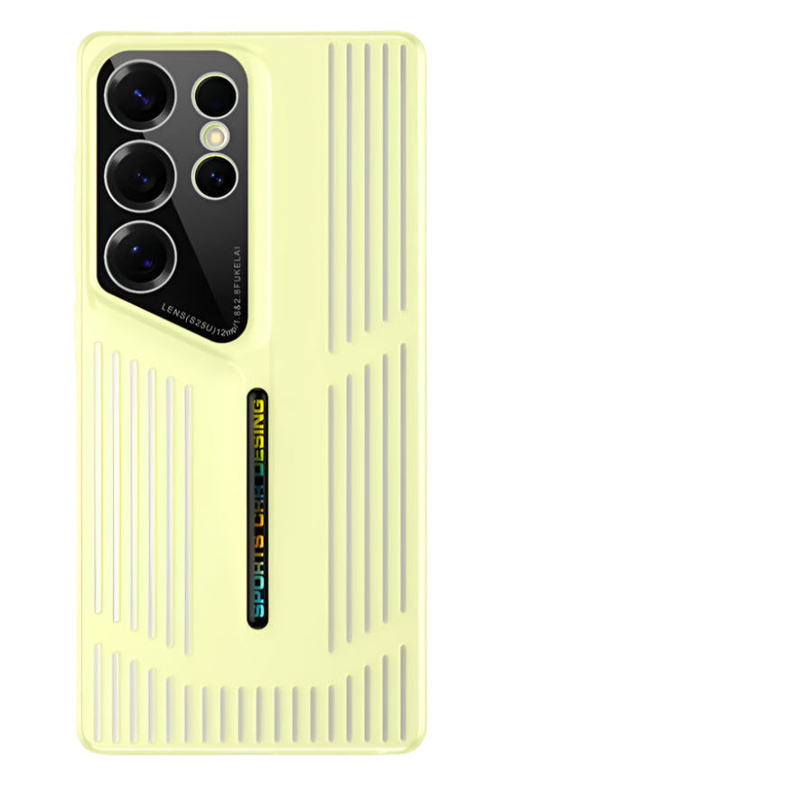 Breathable Translucent Phone Case with Heat Dissipation for Samsung Galaxy S25 Series