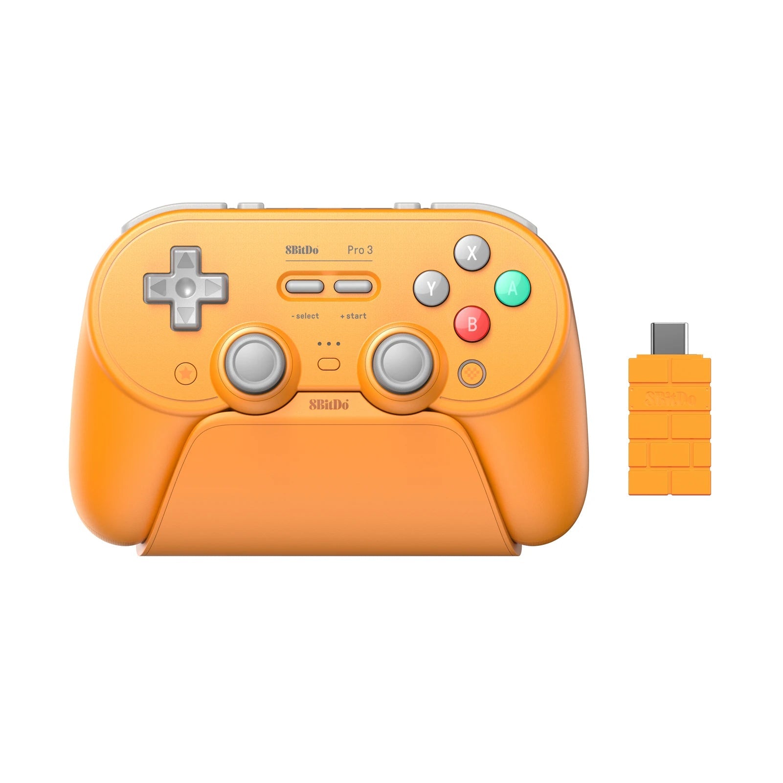 8BitDo Pro 3 Controller with TMR Joysticks and Switchable Triggers