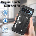 Google Pixel 9 Series Vintage Leather Wallet Case