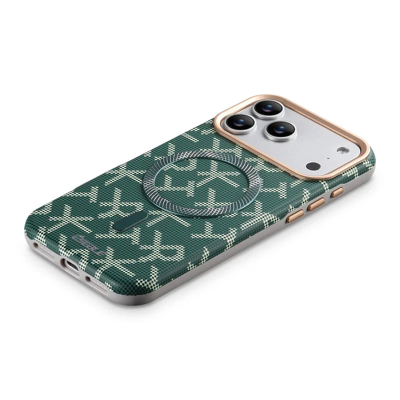 Fashion Leather MagSafe Case for iPhone 17 Series