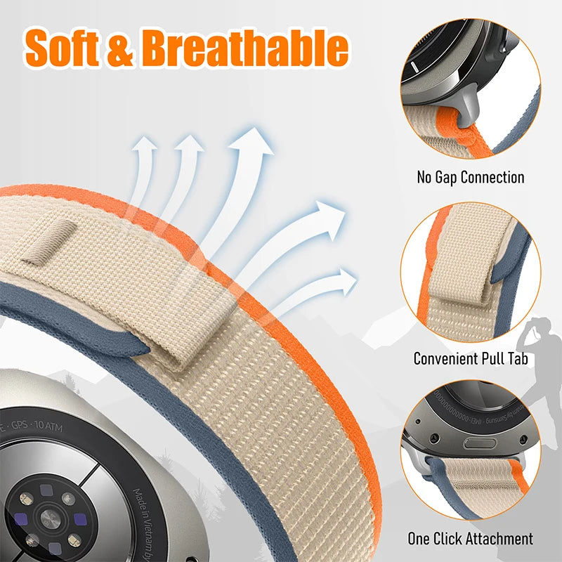 Sport Trail Loop Strap for Samsung Galaxy Watch 8 / Galaxy Watch 8 Classic