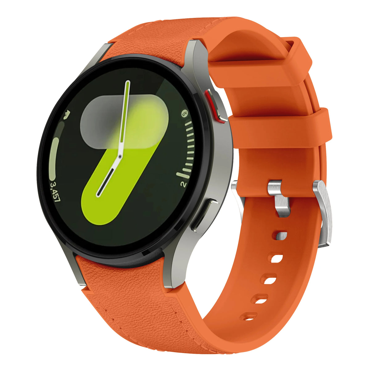 Silicone Leather Strap For Samsung Galaxy Watch 7