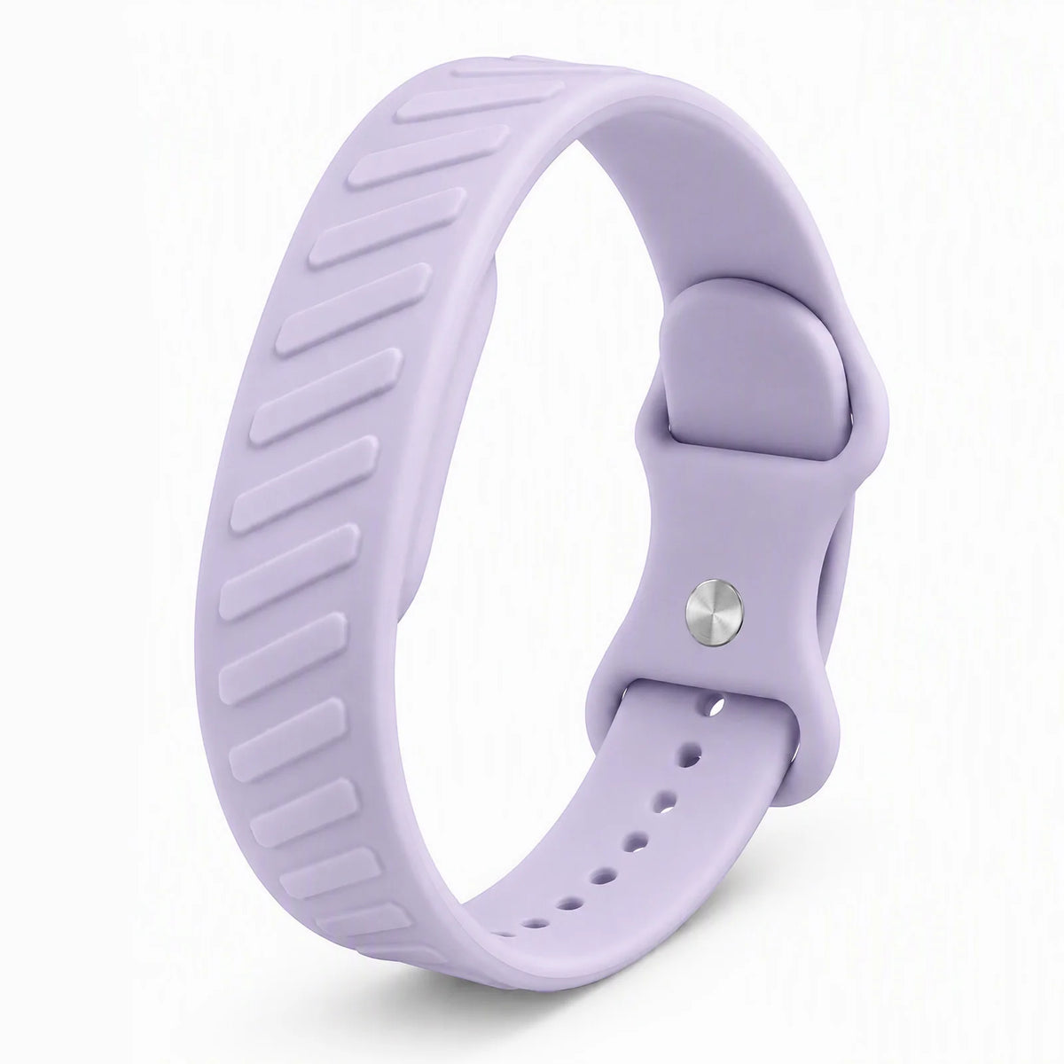 Textured Silicone Loop Strap with Adjustable Fit for Google Fitbit Air
