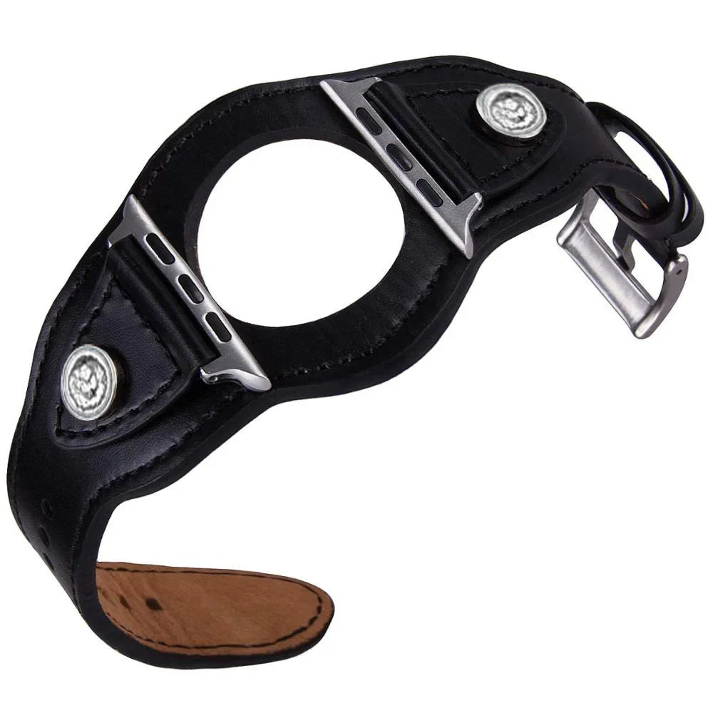 Premium PU Leather Strap for Apple Watch