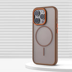 Shockproof Matte Translucent MagSafe Case for iPhone 16 Series