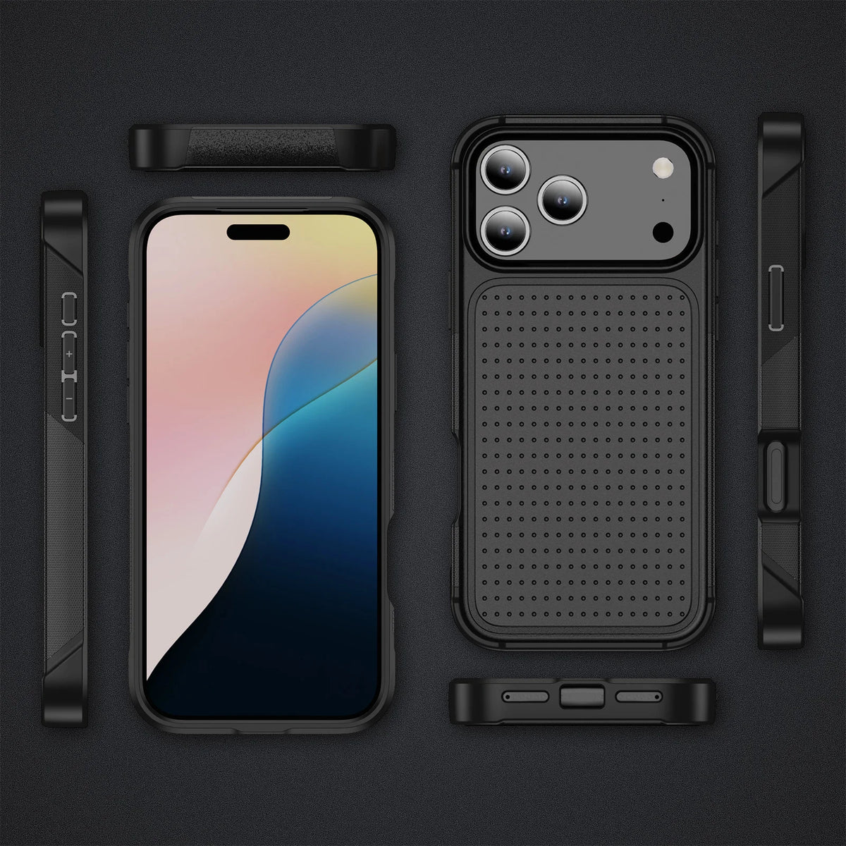 Reinforced Corner Bumper Shockproof Case for iPhone 18 Series