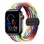 Stretchable Braided Solo Loop with Magnetic Closure for Apple Watch