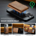 Fashionable Strong Magnetic Leather Wallet