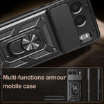 OnePlus Nord 4 Rugged Protective Case with Ring Stand