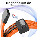 Flexible Silicone Magnetic Strap for Apple Watch
