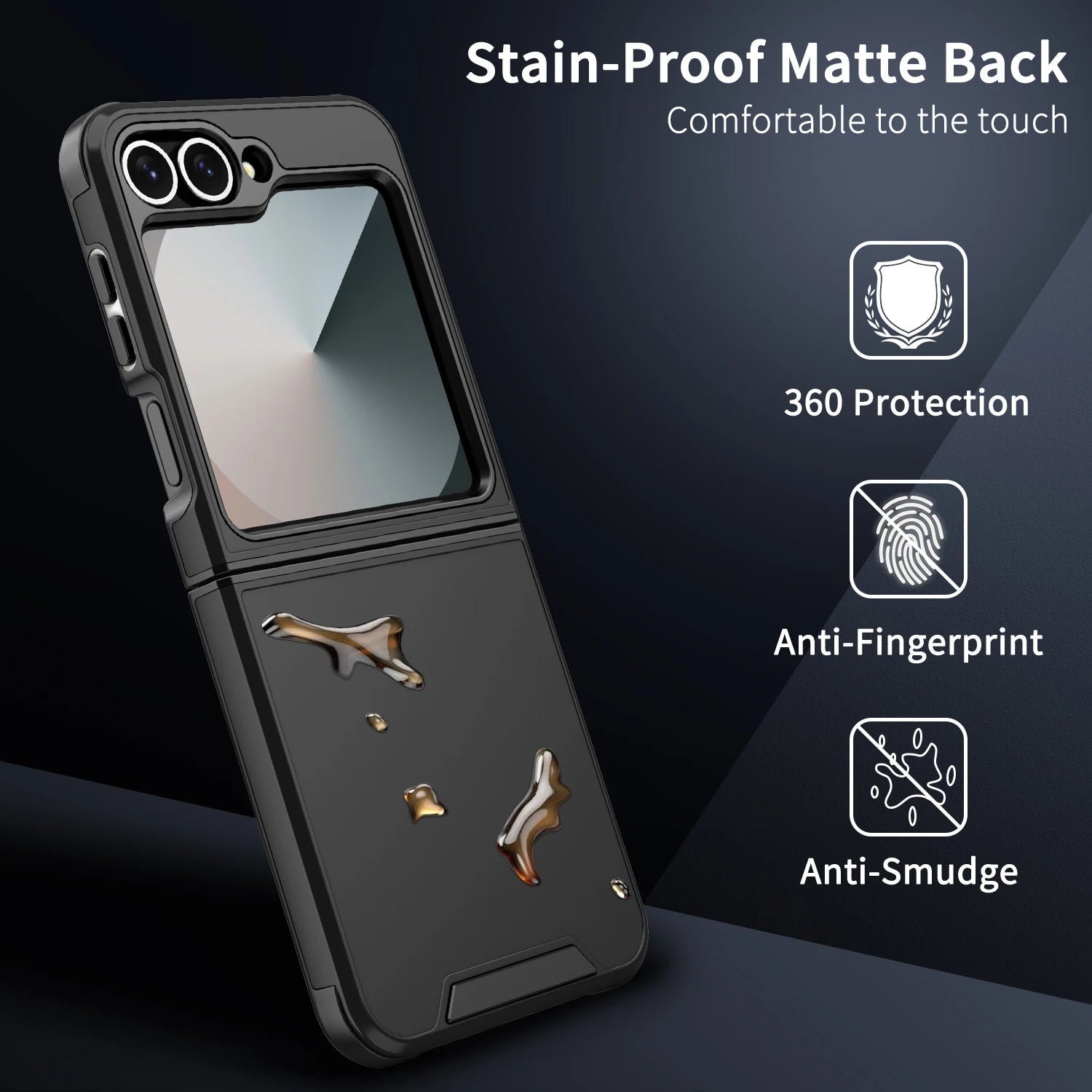 Protective PC + TPU Phone Case for Samsung Galaxy Z Flip 5