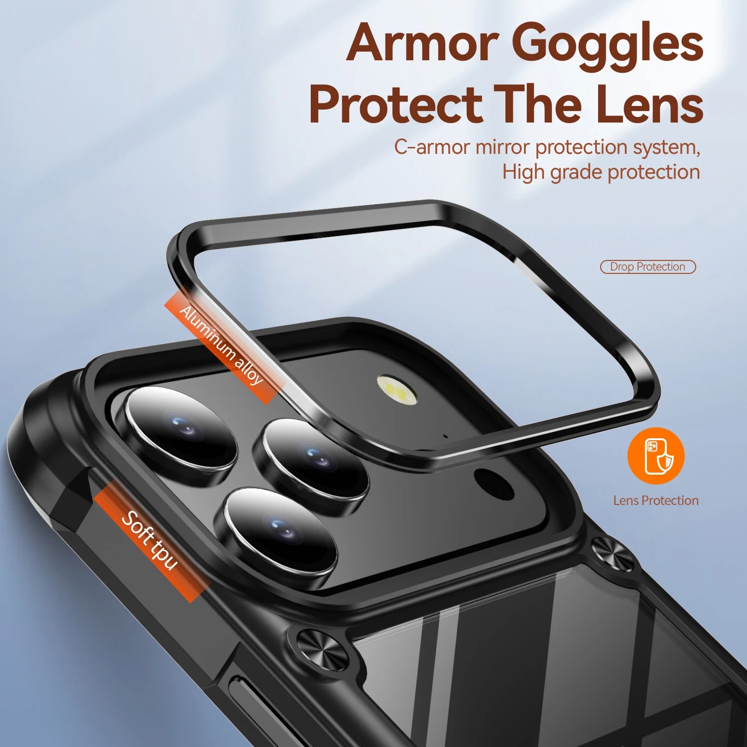 Hard Protective Anti-Fingerprint Case for iPhone 17 Series