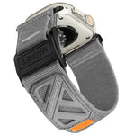 Nylon Magnetic Slide Buckle Band with Titanium Closure for Apple Watch