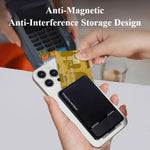 Aluminum Alloy Magnetic Card Holder Stand
