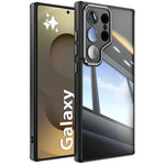 Shockproof Clear Acrylic Cover for Samsung Galaxy S25 Series
