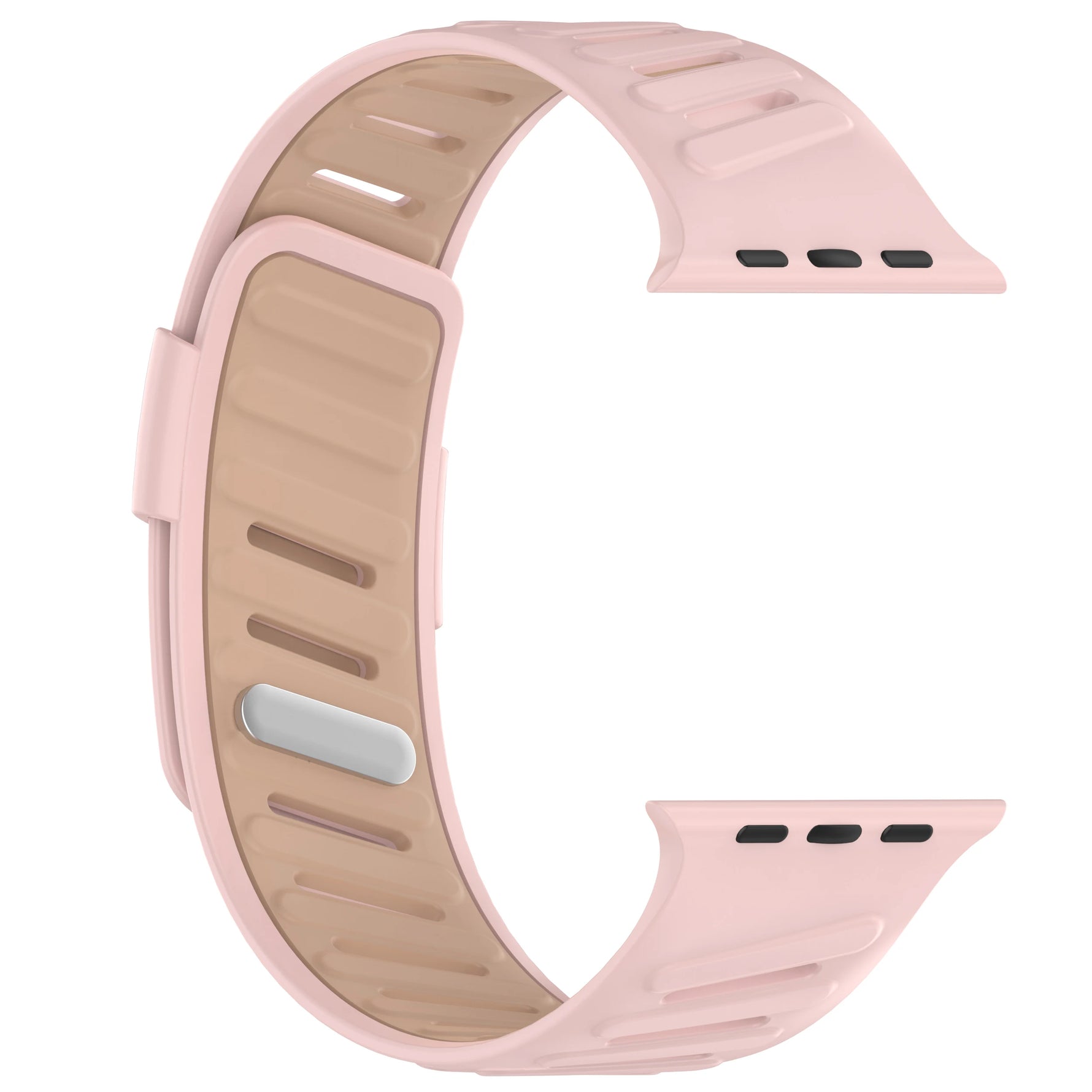 Silicone Slanted Buckle Sport Band for Apple Watch