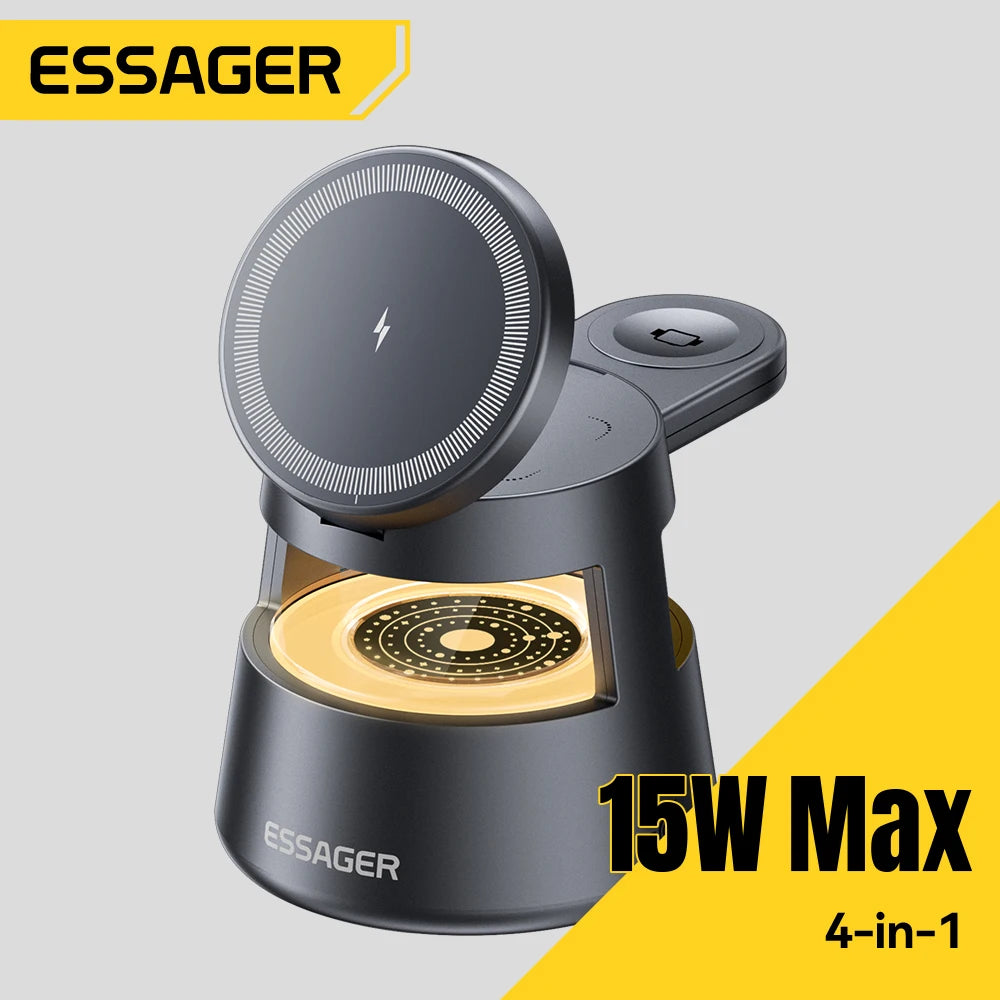 Essager Multi-Device 4-in-1 Wireless Charging Stand
