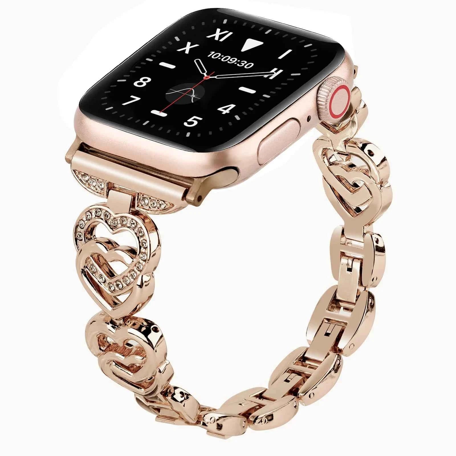 Diamond Heart Strap for Apple Watch