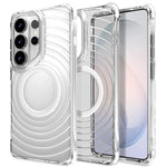 Transparent Magnetic Case with Four-Corner Airbag Shock Absorption for Samsung Galaxy S26 Ultra