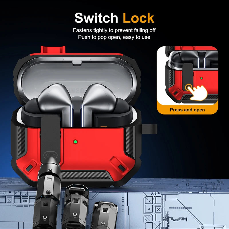 Shockproof Luxury Case for Samsung Galaxy Buds3