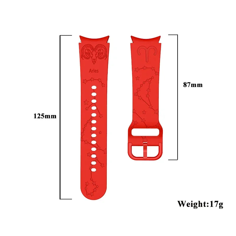 Engraved Zodiac Strap for Samsung Galaxy Watch 7