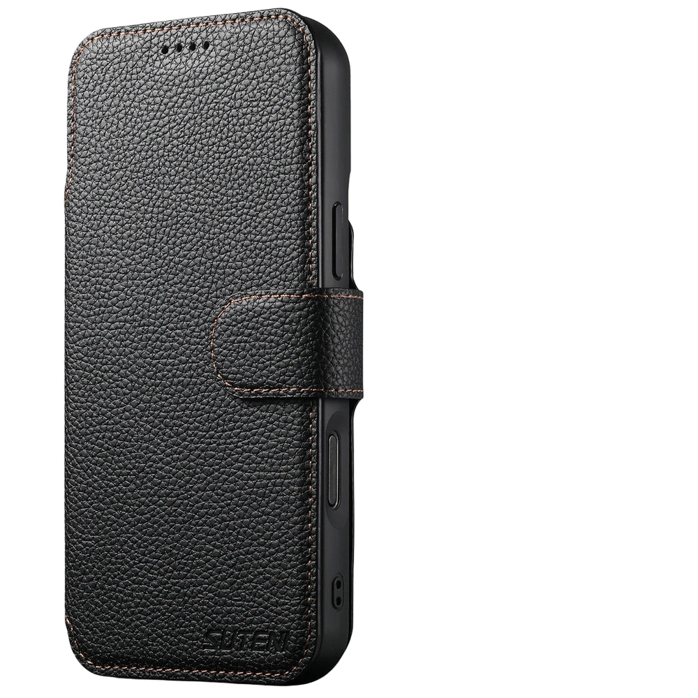 Premium Flip Leather MagSafe Wallet Case for iPhone 17 Series