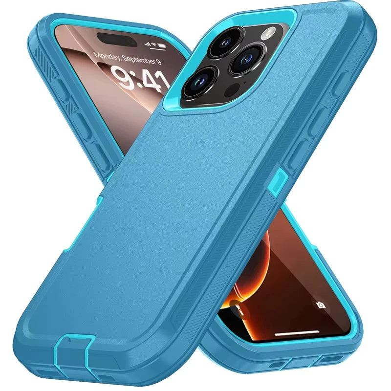 Armor Shockproof Defender Case for iPhone 16 Series