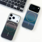 Frosted Carbon Fiber Texture Armor Case with MagSafe for iPhone 17 Series