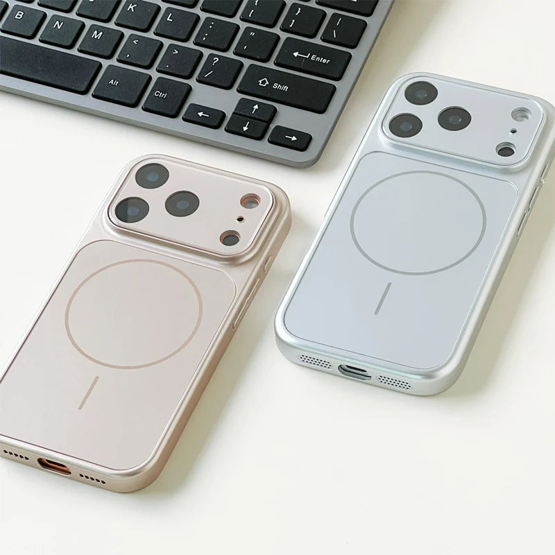 Full-Cover MagSafe Case with Camera Lens Protection for iPhone 17 Series