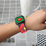 Printed Silicone Strap for Apple Watch