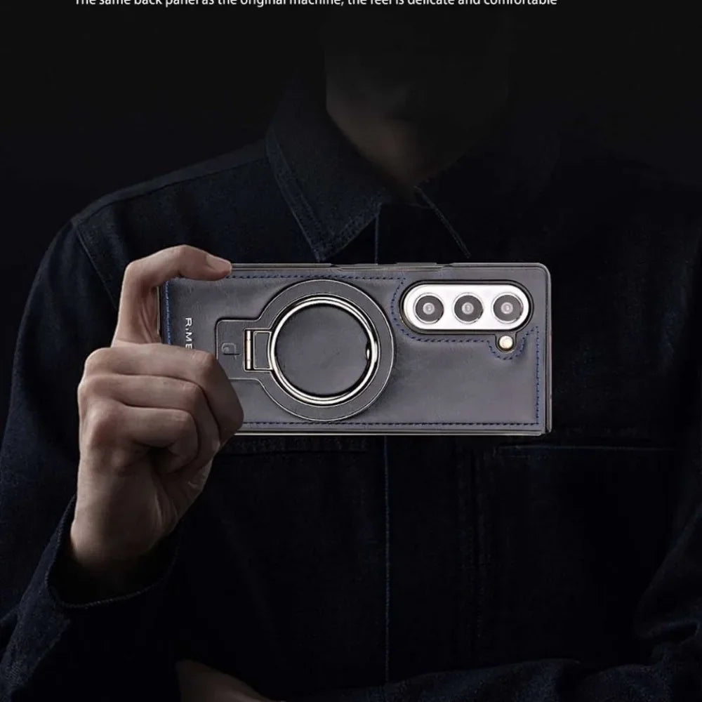 Shockproof Magnetic Ring Stand Case for Samsung Galaxy Z Fold 6