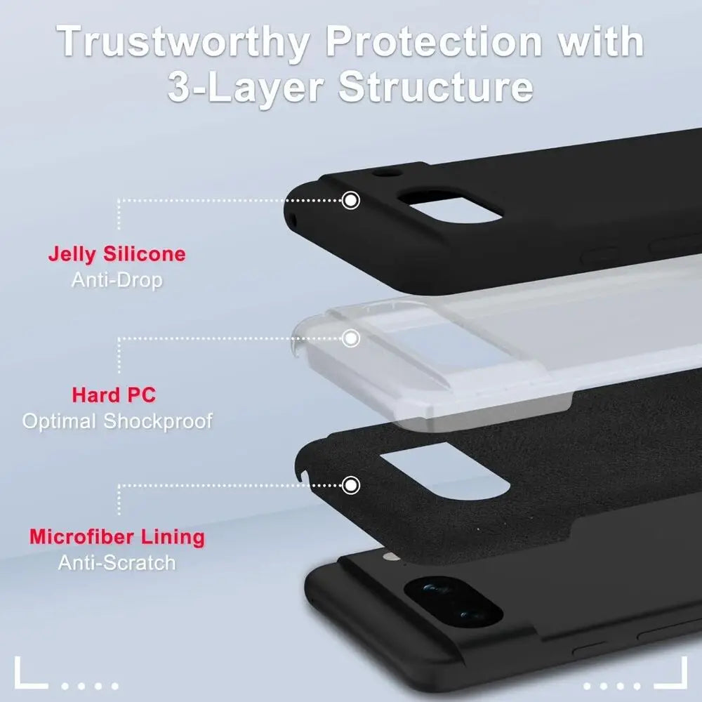 Premium Liquid Silicone Magnetic Case for Google Pixel 10 Series