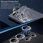 Diamond Metal Ring 8K Camera Lens Protector for Samsung Galaxy S26 Series