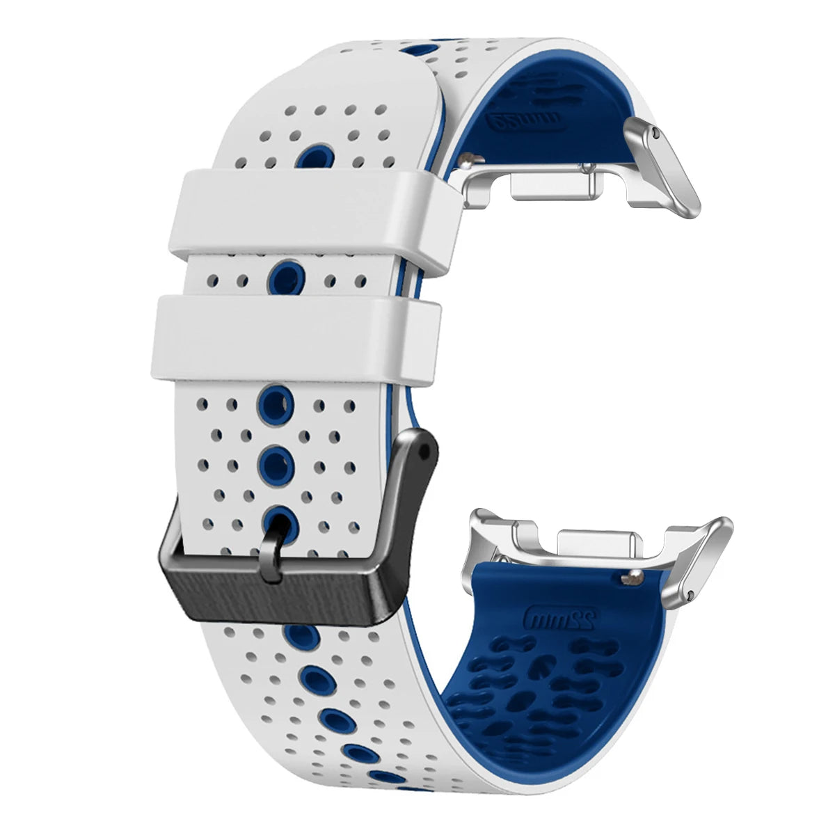 Breathable Two-Tone Silicone Sport Strap for Samsung Galaxy Watch 8 & Galaxy Watch 8 Classic