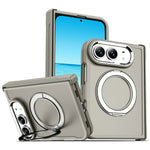 Shockproof MagSafe Case with 360° Rotating Ring Stand for iPhone Duo