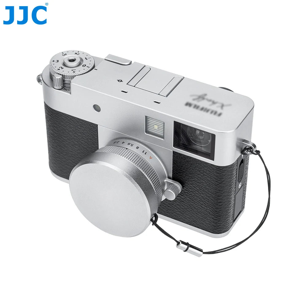 JJC Square Metal Lens Hood with Cap