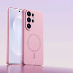Shock-Absorbing Camera Protection Case with Raised Ring for Samsung Galaxy S25 Series