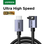 UGREEN HDMI 2.1 8K 60Hz Ultra High Speed Right-Angle Cable