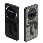 Matte PU Leather & Silicone Case for Nothing Phone 3a / 3a Pro