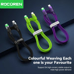 Rocoren 100W USB-C Fast Charge Cable