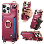 Protective Crossbody Wallet Case for iPhone 16 Series